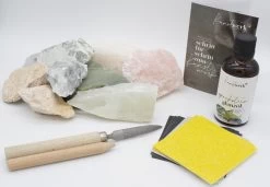 Kunstwerk Kunstwerk Partyset Speksteen