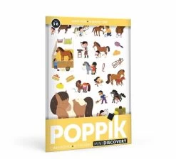 Poppik Poppik Kleine Stickerposter Pony Club