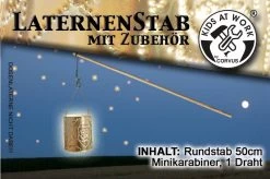 Kids At Work Kindergereedschap Lampionstok Met Bevestigignsmateriaal