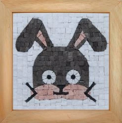Neptune Mosaic Mosaicbox - Mozaiek Met Lijst Rabbit 2 Face 17 X 17