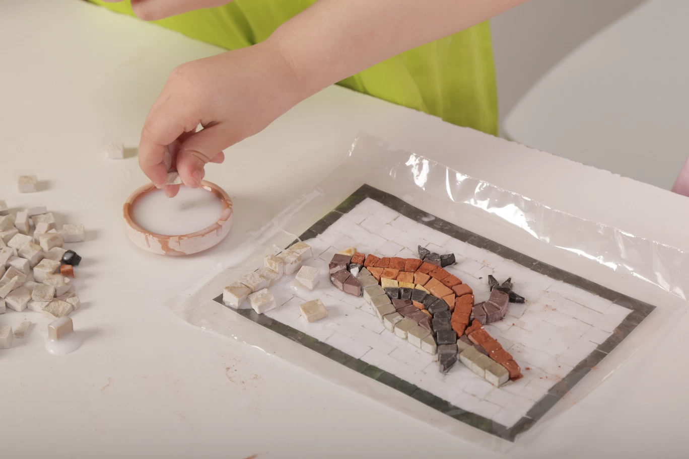 Neptune Mosaic Mosaikit Mozaiek Schildpad 12 Cm - Afbeelding 5