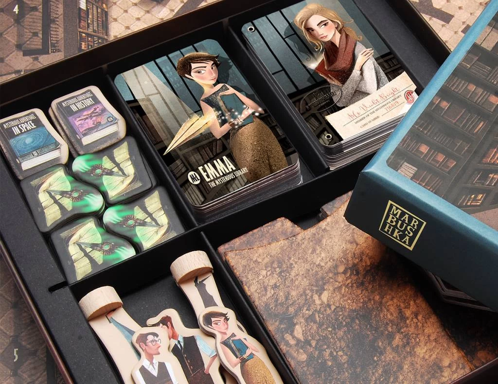 Marbushka Fairtrade Spellen The Mysterious Library - Afbeelding 5