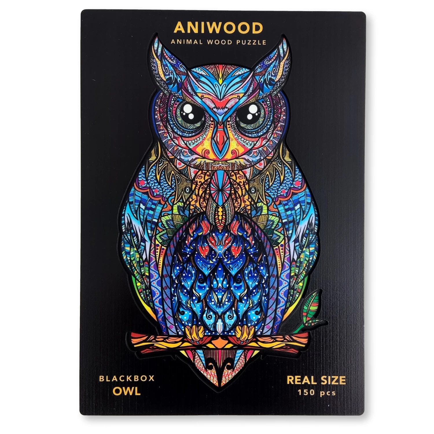Aniwood Aniwood Puzzel Uil Medium - Afbeelding 9