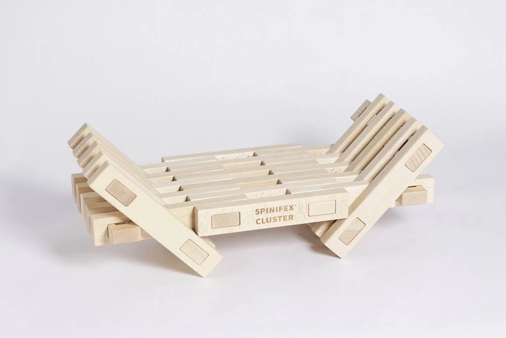 Spinifex Cluster Constructiespeelgoed Spinifex Cluster Bouwset 55 Stuks - Afbeelding 5