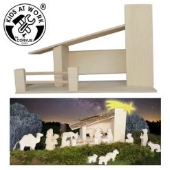 Kids At Work Kindergereedschap Boerderij - Garage Of Kerststal