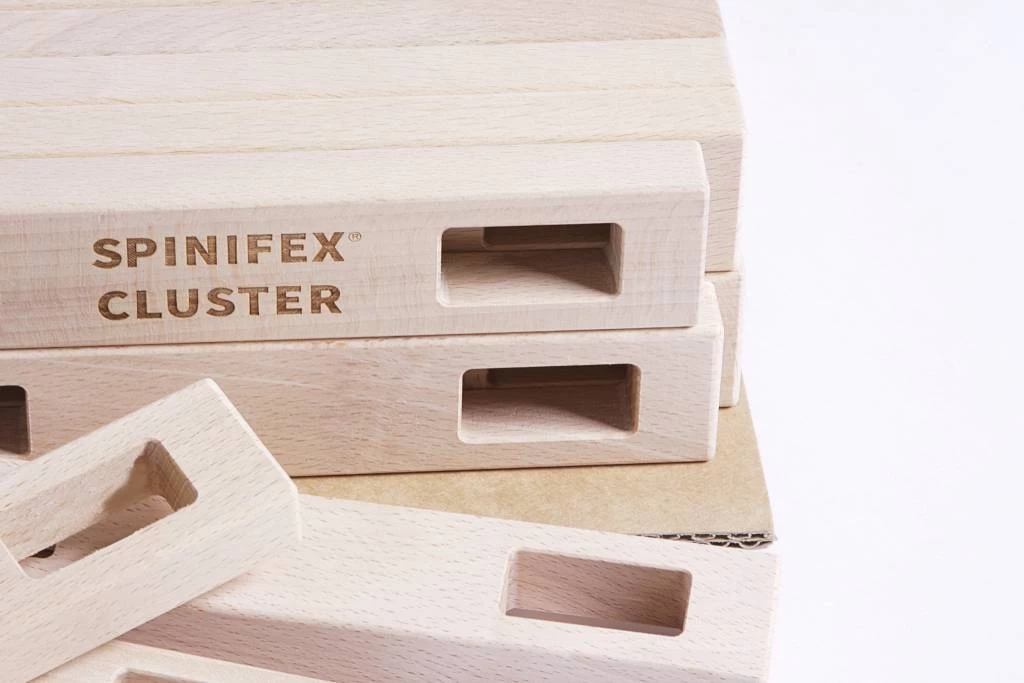 Spinifex Cluster Constructiespeelgoed Spinifex Cluster Starter 140 Bouwblokken - Afbeelding 2