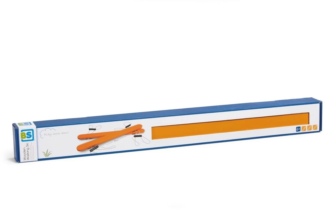BS Toys Samenwerkingsspel - Houten Loopski's - Afbeelding 3