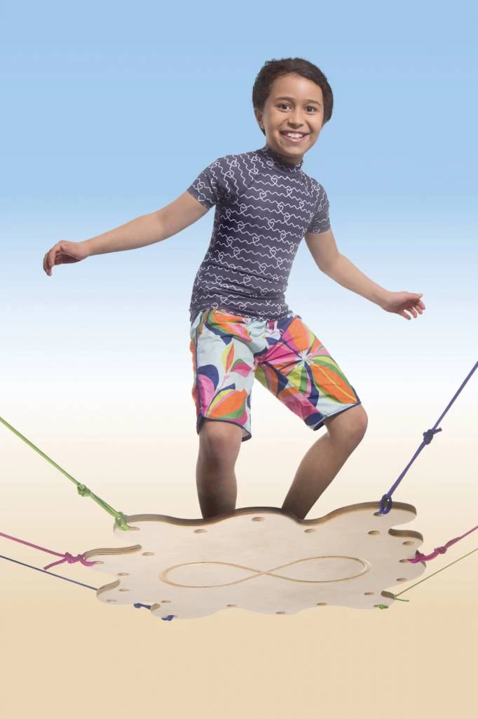 Karl-Schubert-Gemeinschaft - Houten Spellen Zweefbord Samenwerkingsspel En Teambuilding - Afbeelding 3