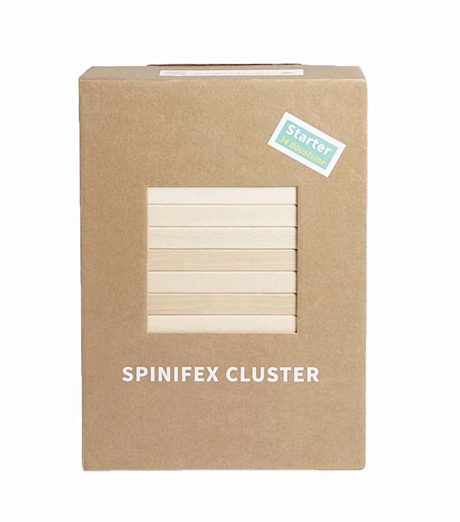 Spinifex Cluster Constructiespeelgoed Spinifex Cluster Starter 34 Constructiestukken