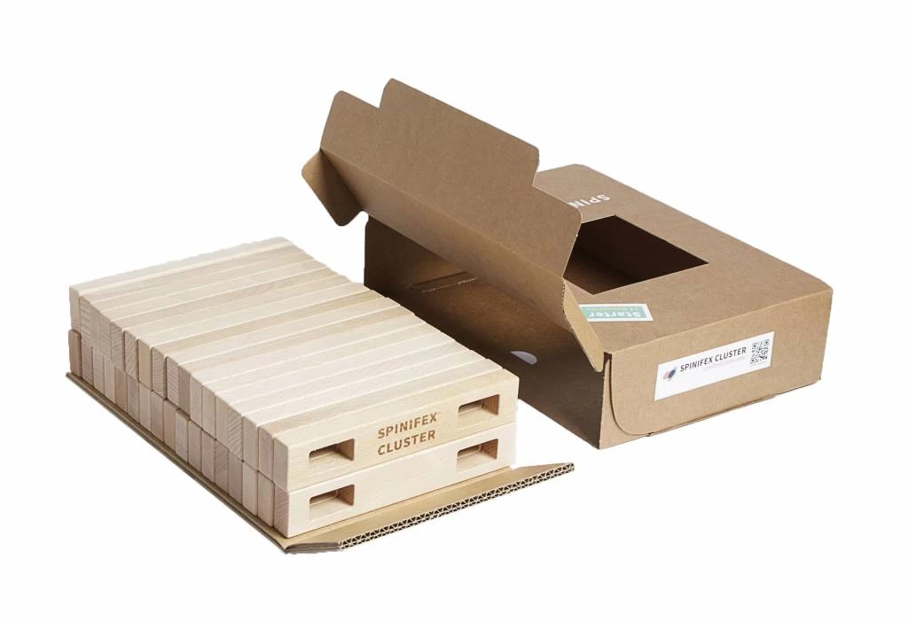 Spinifex Cluster Constructiespeelgoed Spinifex Cluster Starter 34 Constructiestukken - Afbeelding 4