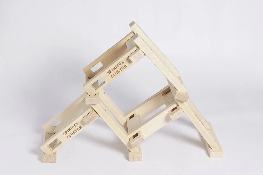Spinifex Cluster Constructiespeelgoed Spinifex Cluster Starter 34 Constructiestukken - Afbeelding 9