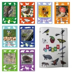 Tringa Paintings Achtdelige Set Inclusief Map Dierenzoekkaarten