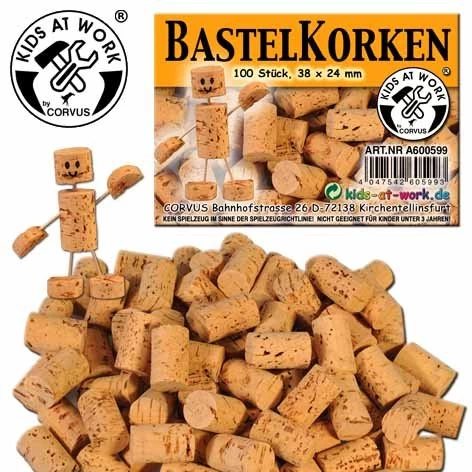 Kids At Work Kindergereedschap Kurken Om Mee Te Knutselen