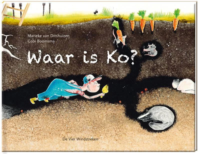 De Vier Windstreken Kinderboeken Prentenboek Waar Is Ko?