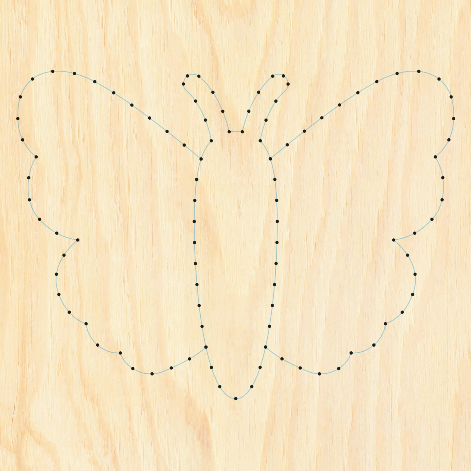 Pebaro Pebaro Nagel Kunstwerk Vlinder Knutselset - Afbeelding 4