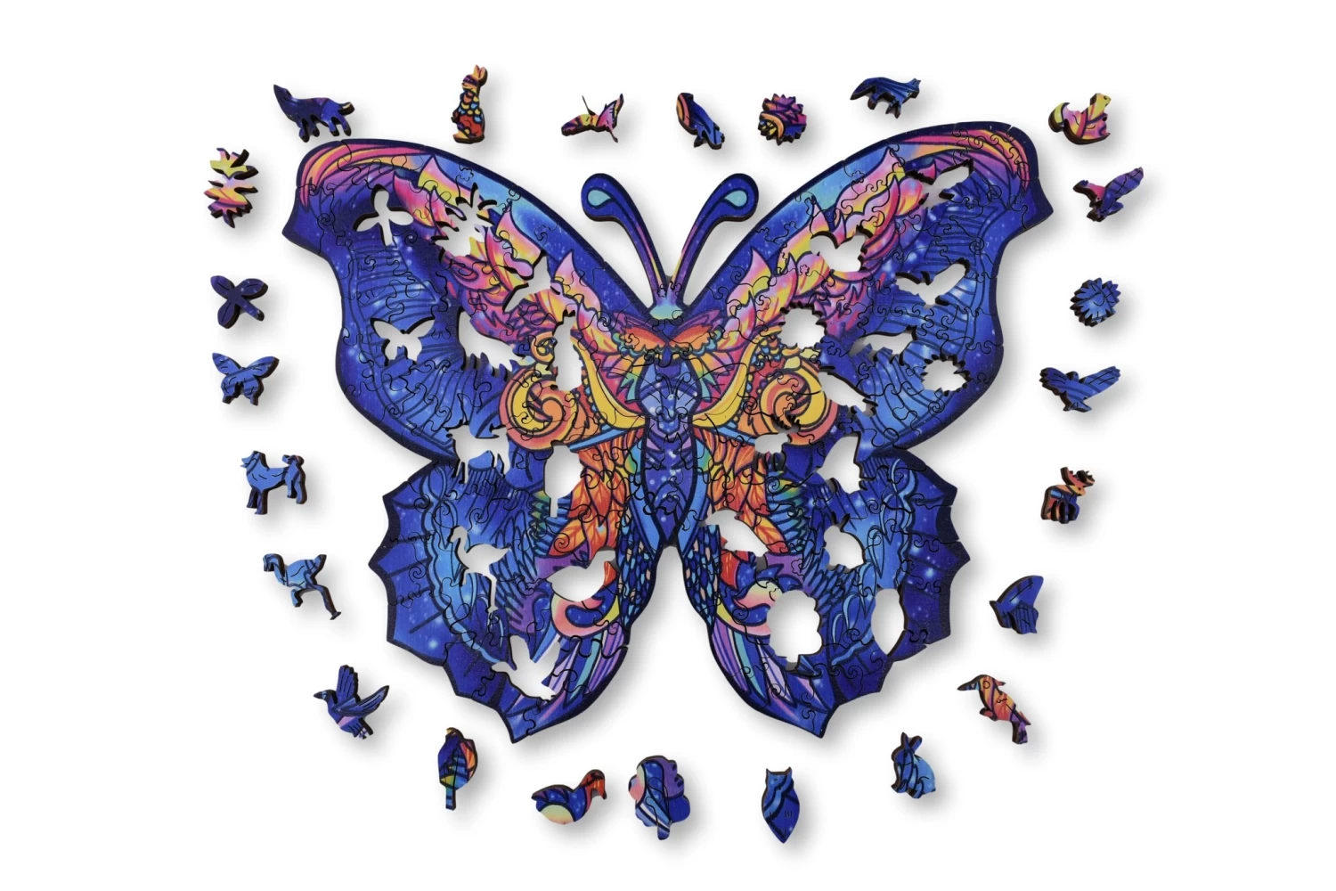 Aniwood Aniwood Puzzle Butterfly Small - Afbeelding 2
