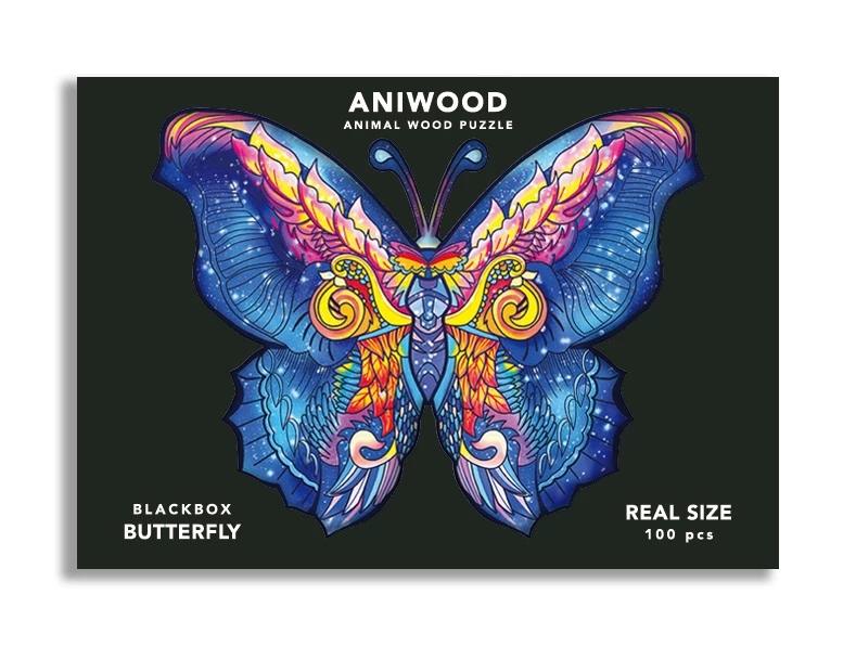 Aniwood Aniwood Puzzle Butterfly Small - Afbeelding 3