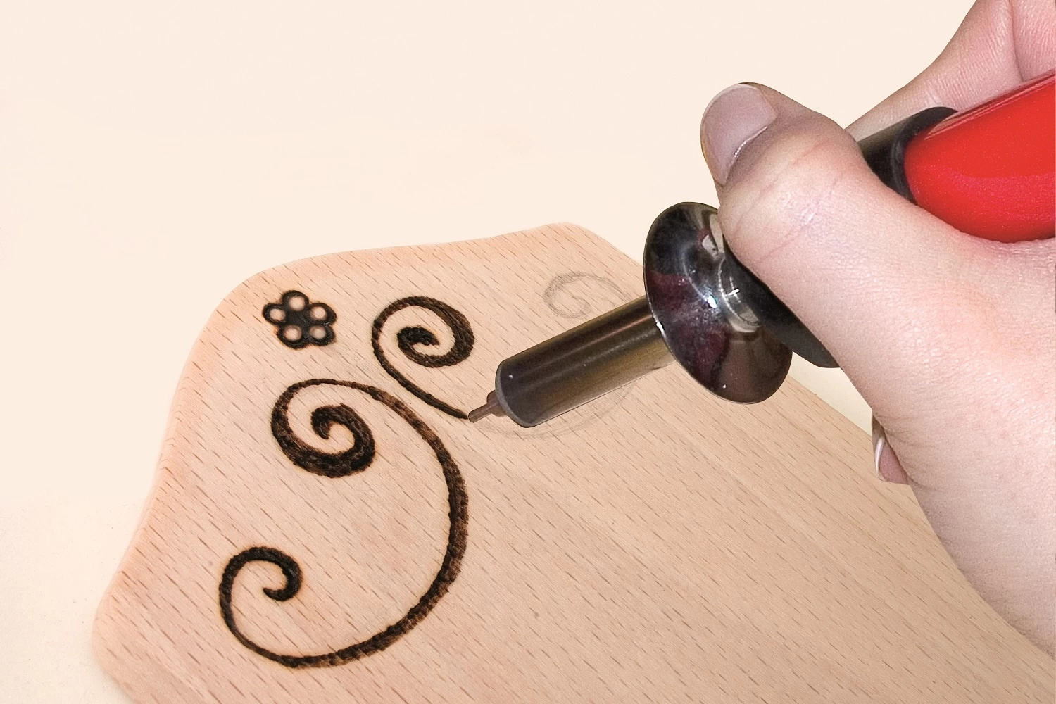 Pebaro Broodplankjes Voor Brandschilderen - In Je Eigen Broodplankje Houtbranden - Afbeelding 2