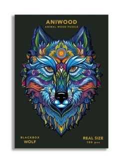 Aniwood Aniwood Puzzle Wolf Small