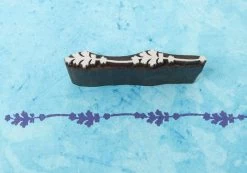 Blockwallah Blokstempel Border Feathers - Rand Veren