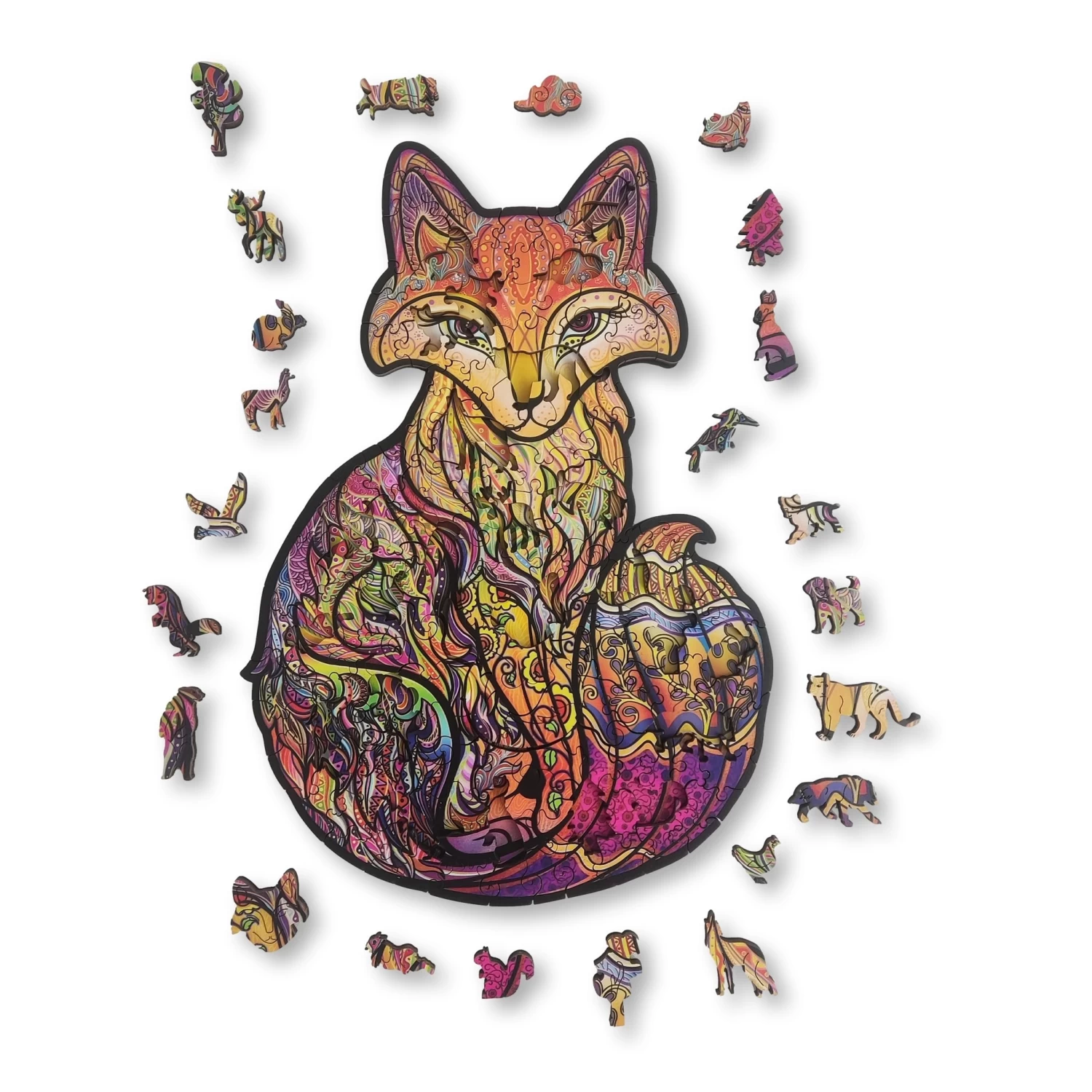 Aniwood Aniwood Puzzel Vos Medium - Afbeelding 2