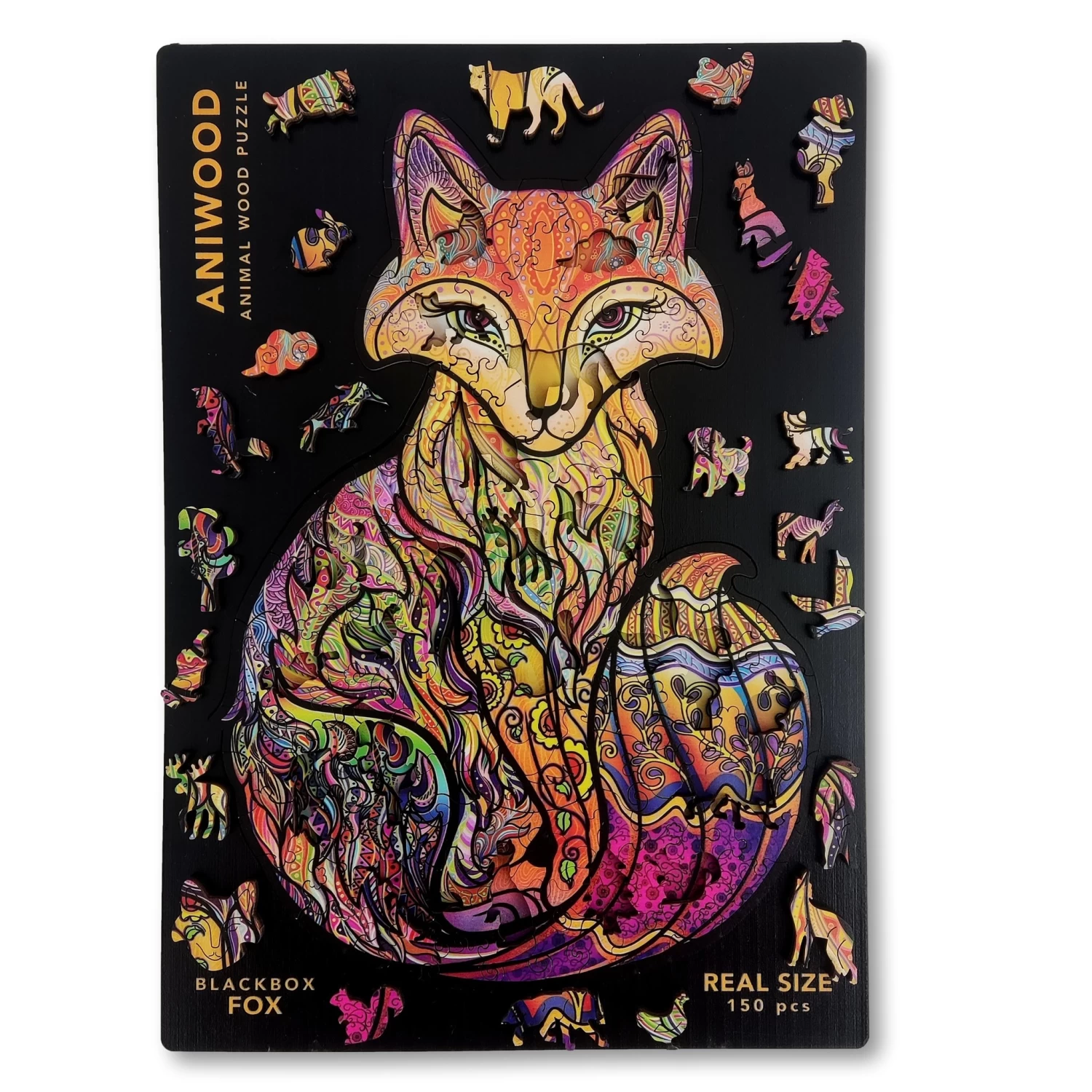 Aniwood Aniwood Puzzel Vos Medium - Afbeelding 3