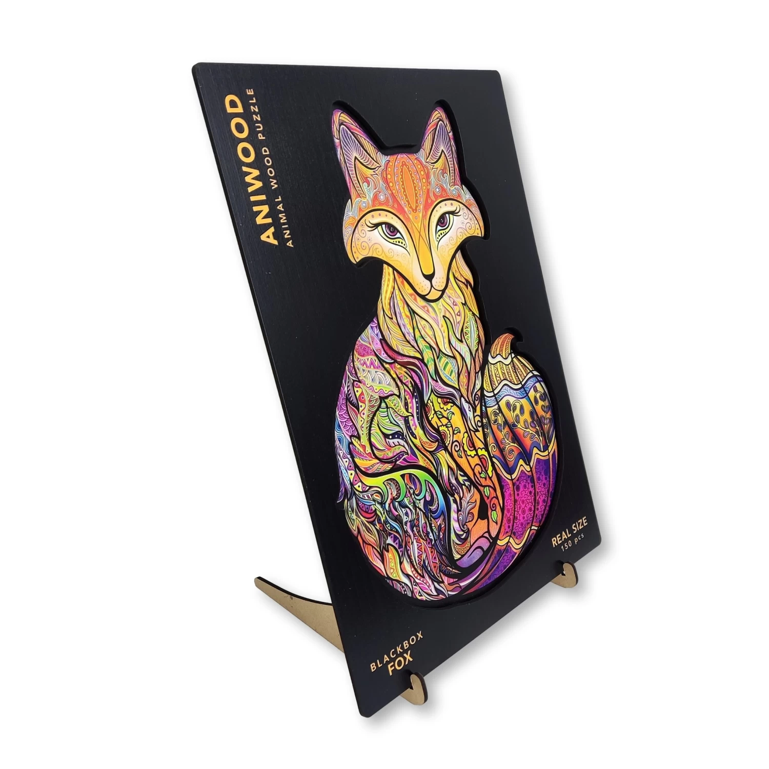 Aniwood Aniwood Puzzel Vos Medium - Afbeelding 7