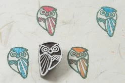 Blockwallah Blokstempel Owlet - Uiltje