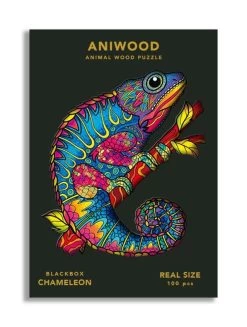 Aniwood Aniwood Puzzle Chameleon Small