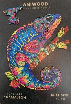 Aniwood Aniwood Puzzle Chameleon Medium