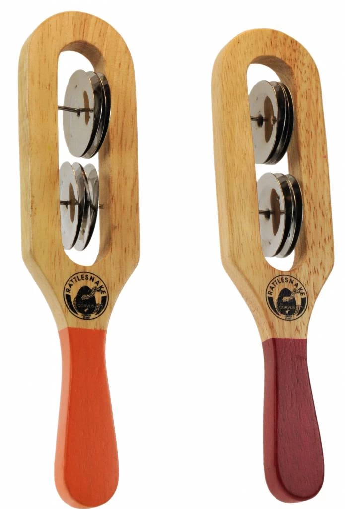 Rattlesnake Van Corvus Toys Percussie Tamboerijn Of Schellenrammelaar - Afbeelding 2