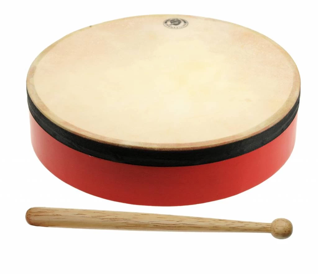 Rattlesnake Van Corvus Toys Handtrommel Met Natuurvel