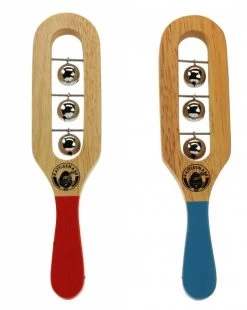 Rattlesnake Van Corvus Toys Bellen Rammelaar Van Hout Voor Muzikale Begeleiding