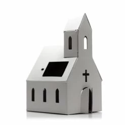 Litogami Zonne-energie Bouwpakketten Bouwpakket Kerk Met Zonnepaneel