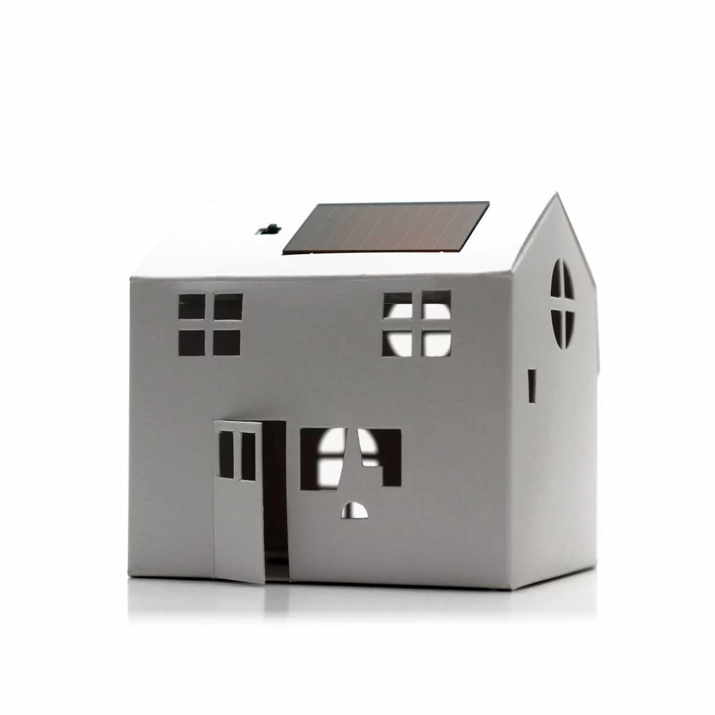 Litogami Zonne-energie Bouwpakketten Bouwpakket Winkel Met Zonnepaneel