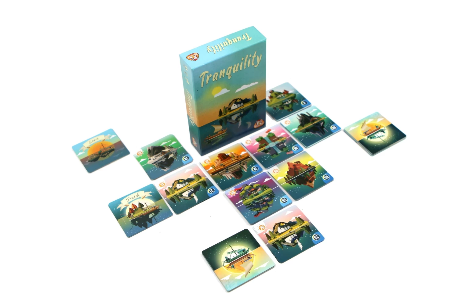 White Goblin Games Spellen Tranquility - Coöperatief Kaartspel - Afbeelding 2
