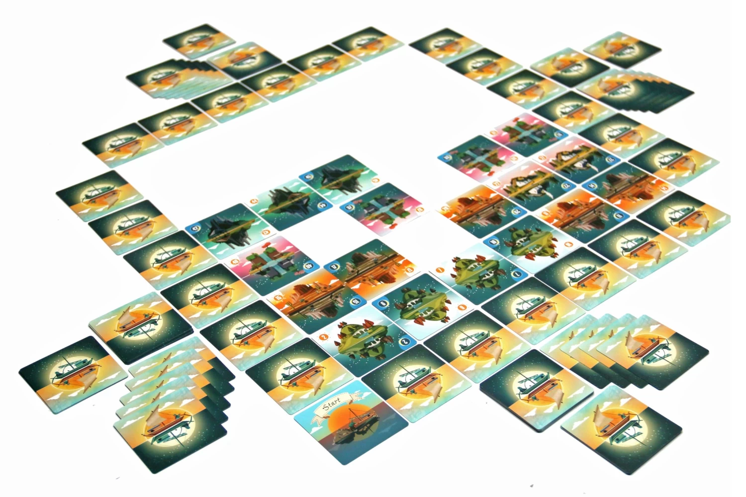 White Goblin Games Spellen Tranquility - Coöperatief Kaartspel - Afbeelding 3