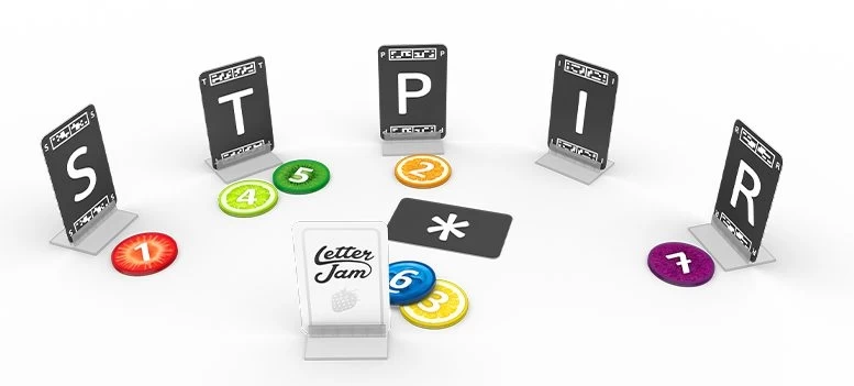 White Goblin Games Spellen Letter Jam – Coöperatief Familiespel - Afbeelding 2
