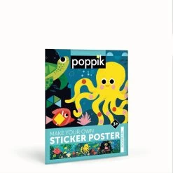 Poppik Poppik Stickerpanorama Mozaiek - Aquarium