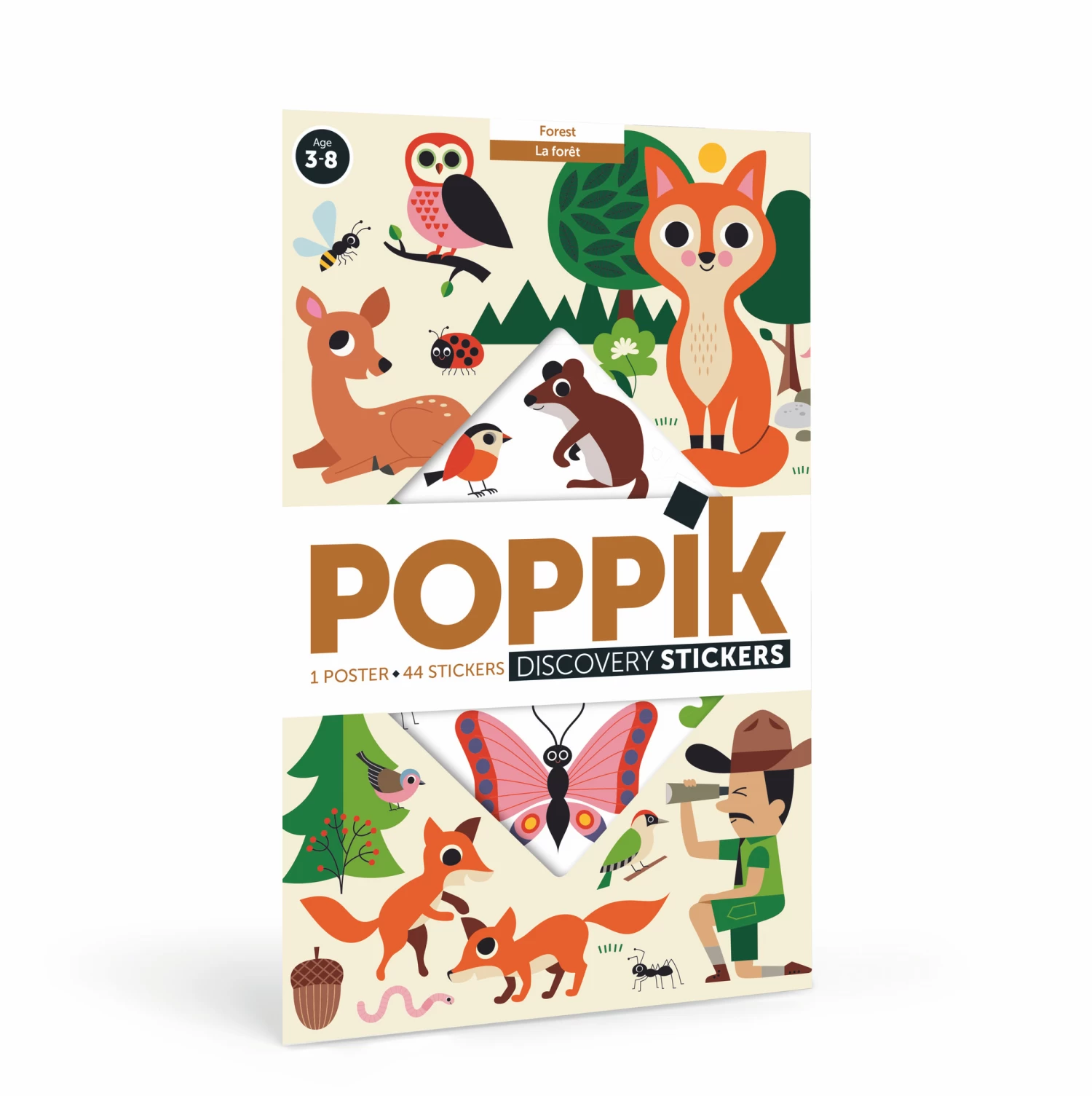 Poppik Poppik Sticker Poster In The Forest - Afbeelding 2