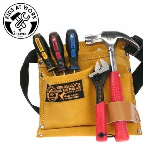 Kids At Work Kindergereedschap Gereedschapsgordel Schroevendraaiers Voor Kinderen - Afbeelding 2