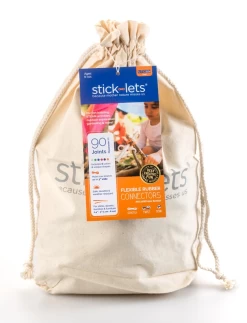 Stick-lets Constructiemateriaal Voor Binnen En Buiten Stick-lets Small Educational/school Kit 90 Pieces